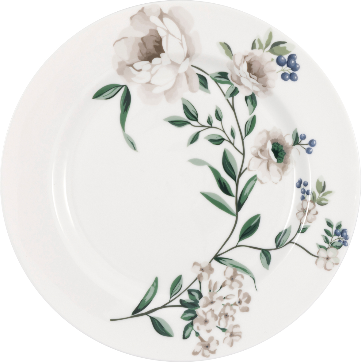 Greengate Frühstücksteller Philippa white