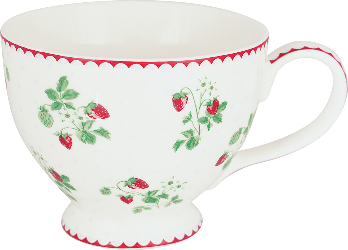 Greengate Teacup Berry white